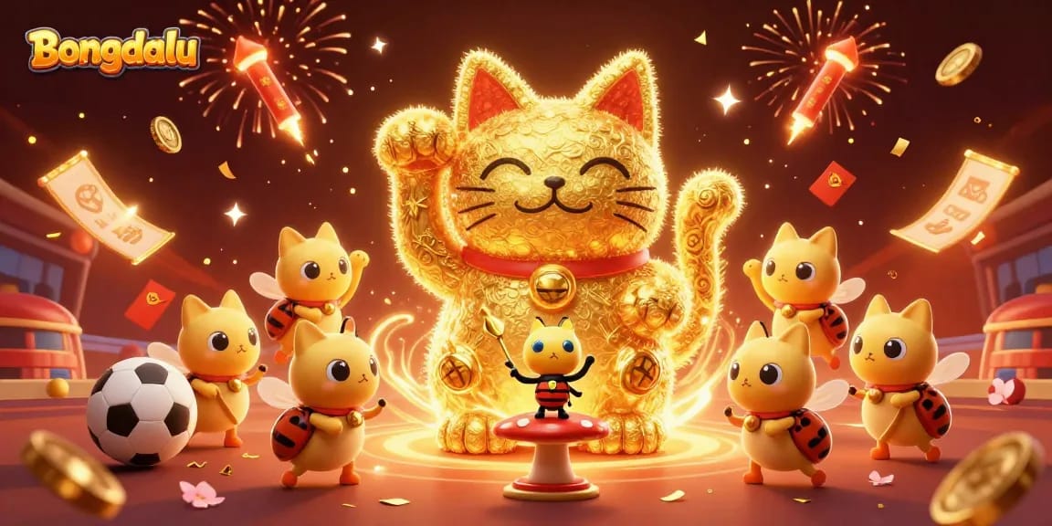 Watch Bongdalu's dynamic sports betting scene, featuring lucky symbols and engaging activities