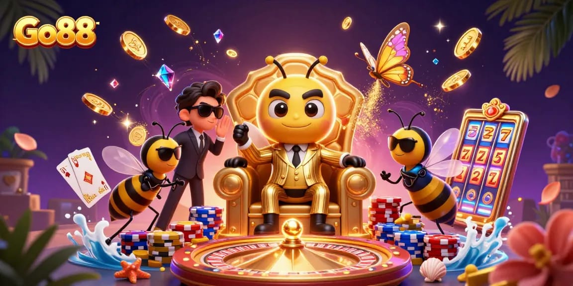 Experience thrilling gameplay at Go88 with exciting dynamic casino elements and enchanting characters.