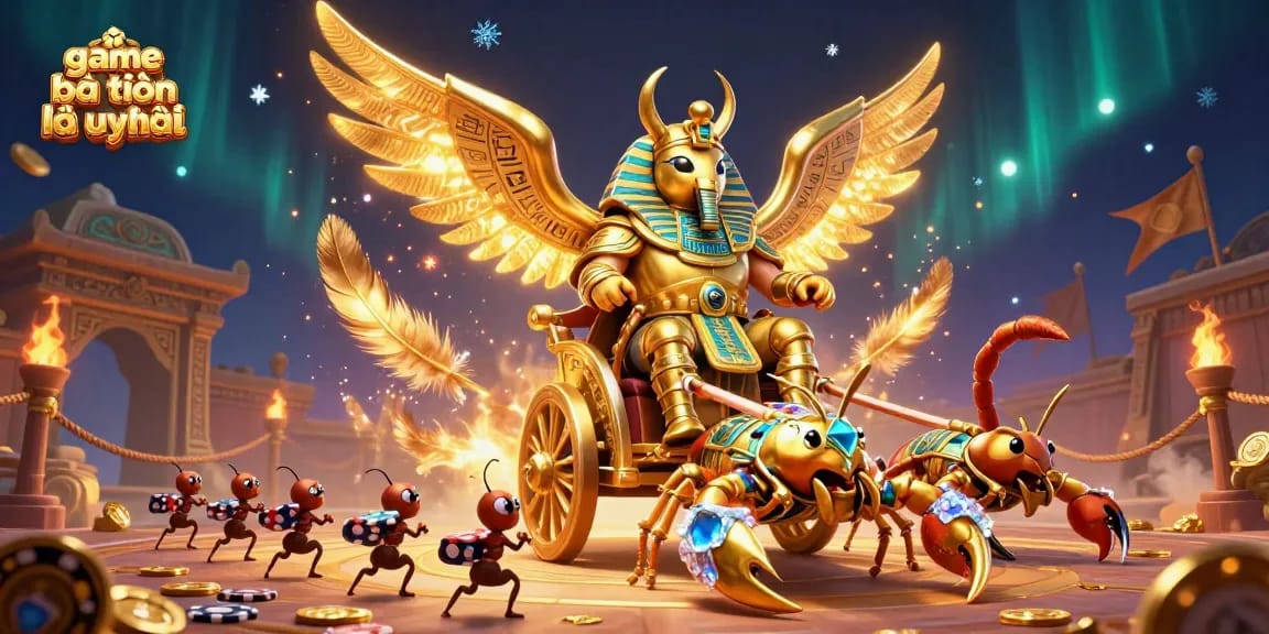 Experience thrilling game bài tiến lên uy tín with captivating characters and vibrant casino elements.
