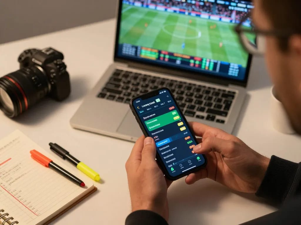 Engaging online sports betting with 79KING smartphone displaying live odds and strategies.