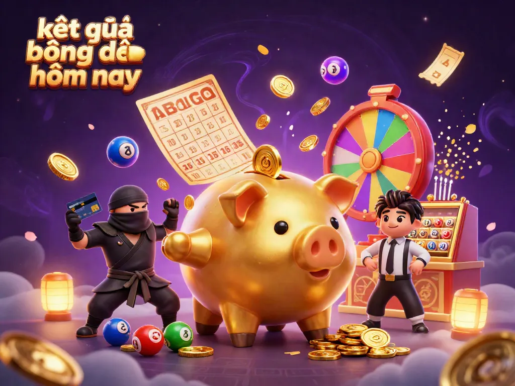 Experience exciting kết quả bóng đá hôm nay with a thrilling 3Dcasino scene featuring dynamic characters and elements.