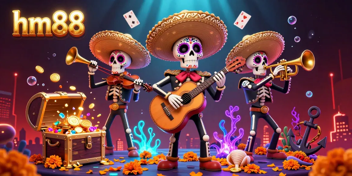 Enjoy exhilarating gameplay at hm88 with a colorful mariachi band and dynamic casino elements.