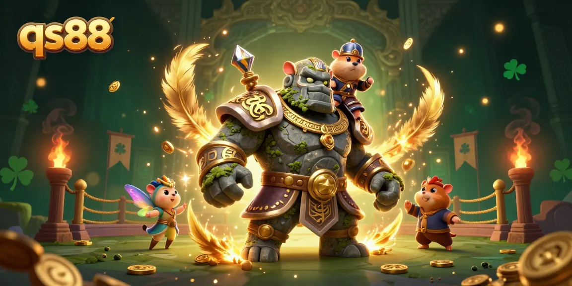 Win big rewards at qs88 with vibrant 3D casino characters and dynamic gaming elements.