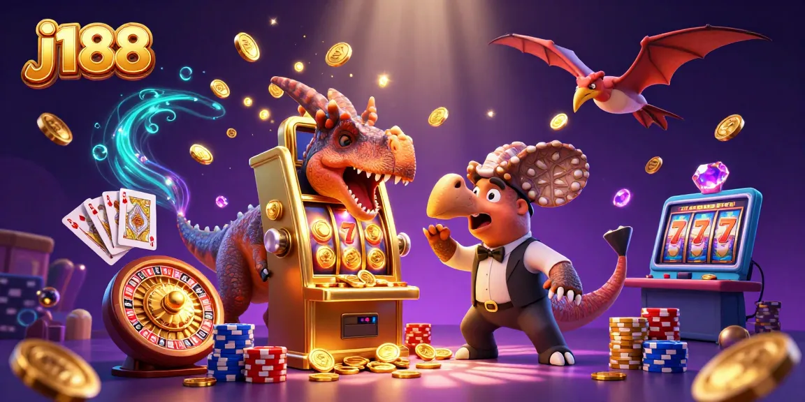 j188 players winning slots by a pachycephalosaurus headbutting a golden machine