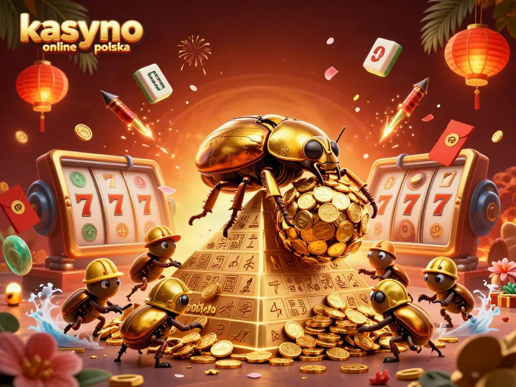 Engage with an exciting kasyno online polska scene featuring vibrant characters and casino elements.