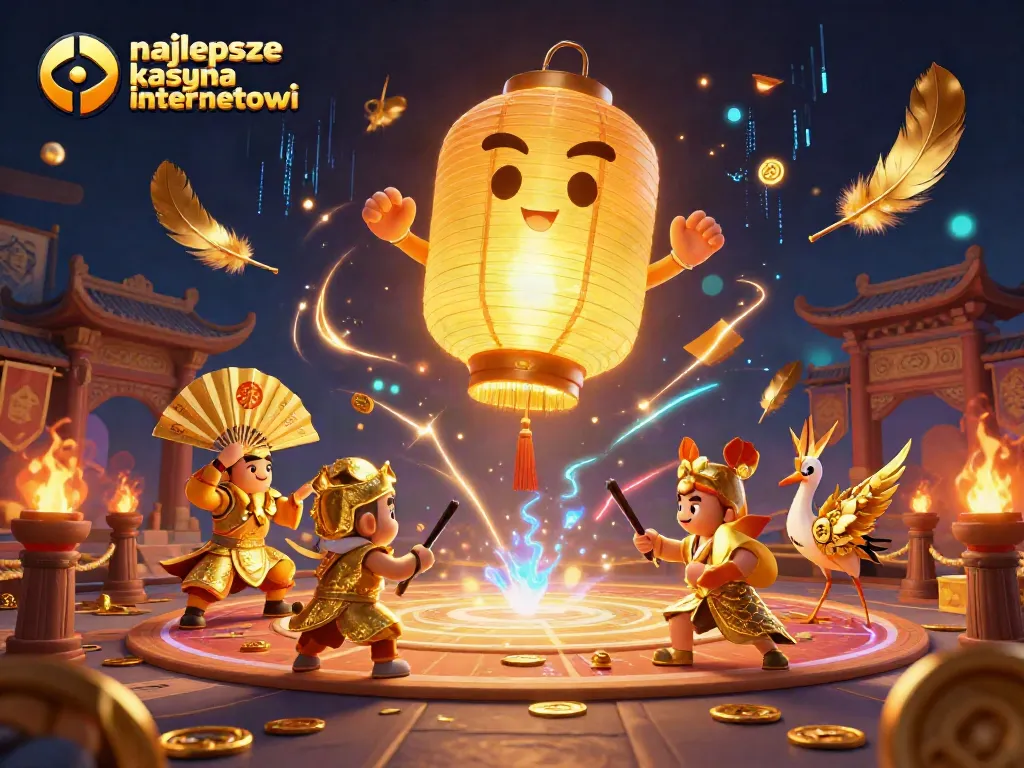 Experience the excitement of najlepsze kasyna internetowe with a vibrant 3D casino illustration.