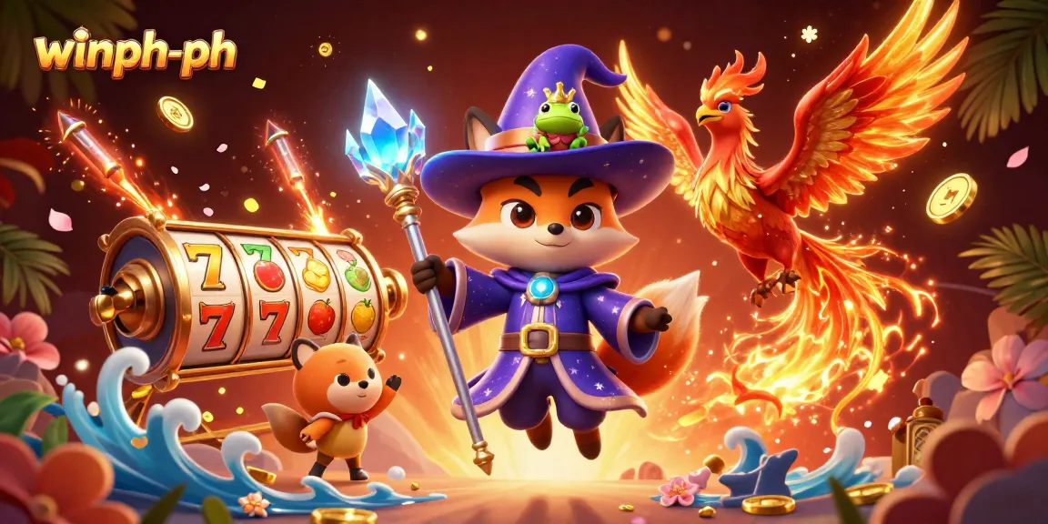 Experience thrilling gameplay at winph-ph with vibrant slots and magical characters in an enchanting casino world.
