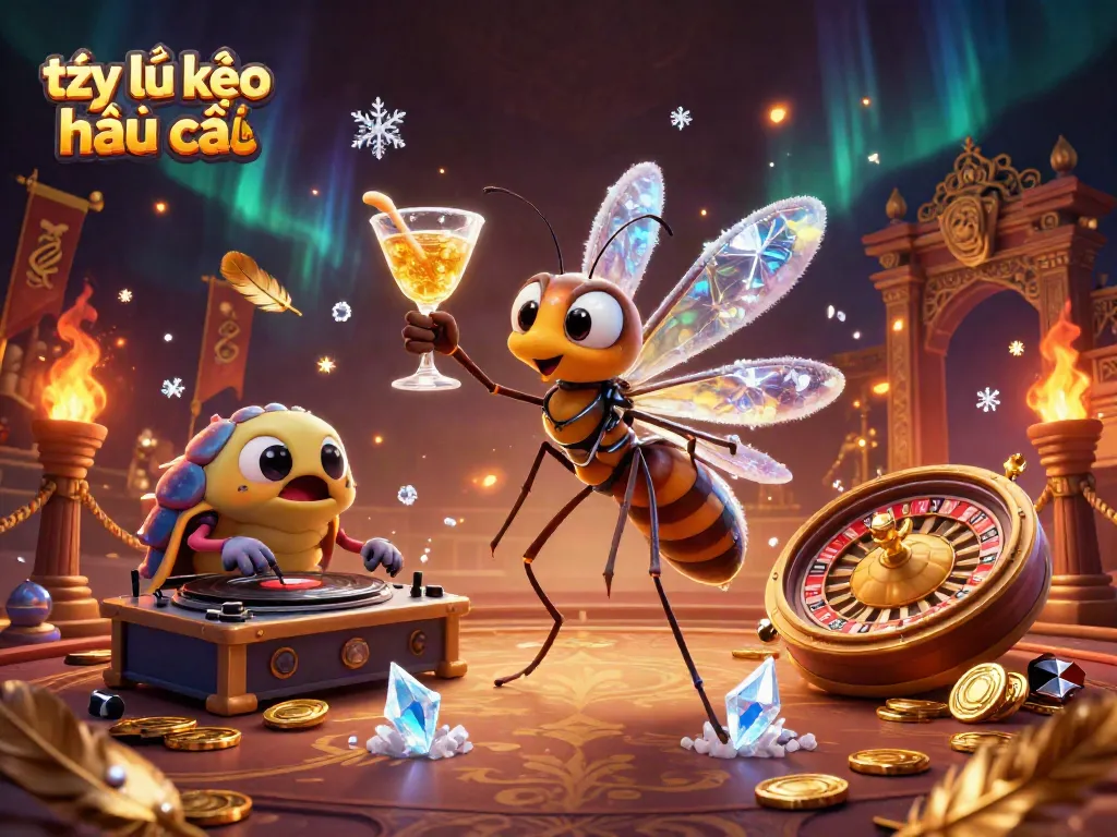 Experience the thrill of casino gaming with tỷ lệ kèo nhà cái featuring a frozen mosquito mascot, trilobite DJ, and ammonite roulette.