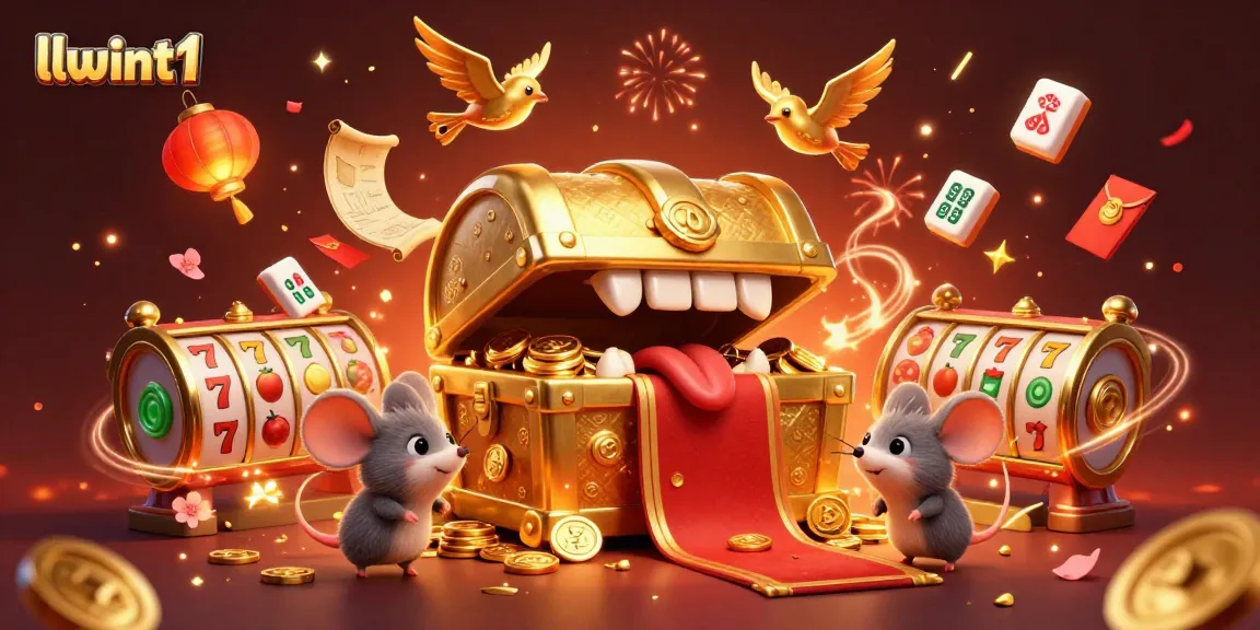 Get ready to spin and win at llwint1 with vibrant celebration visuals and dynamic casino elements!