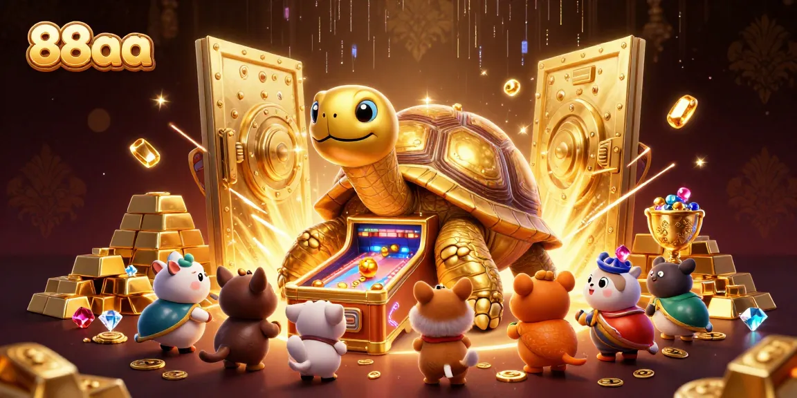 Experience winning thrills at 88aa's colorful casino adventure with golden treasures and excitement.