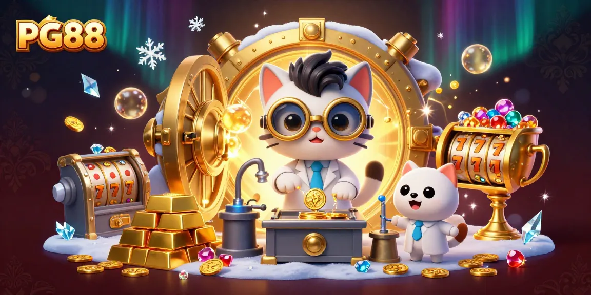 Engage with PG88's thrilling slot games in a vibrant, fanciful casino atmosphere.